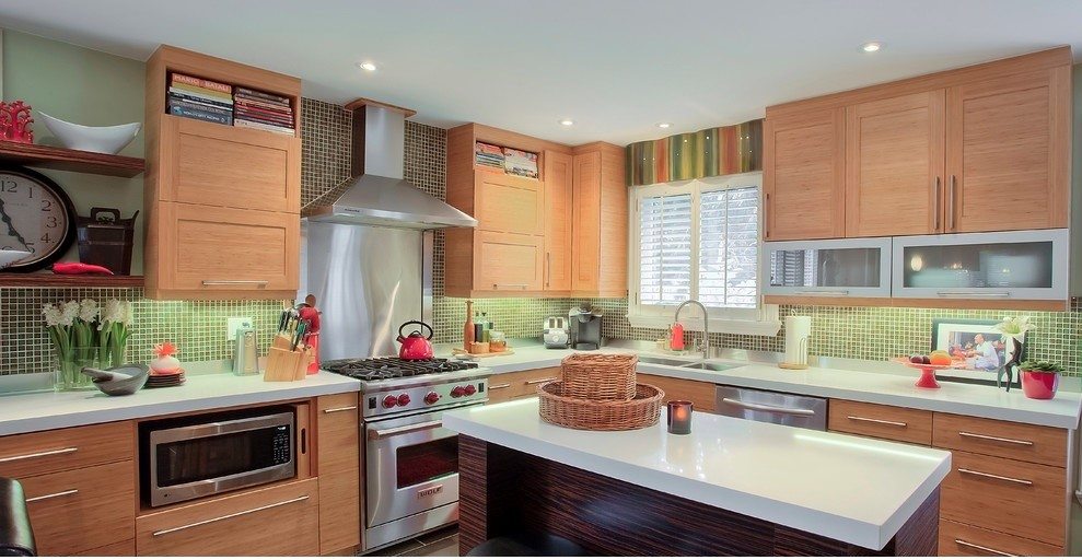 Build the green kitchen of your dreams with bamboo